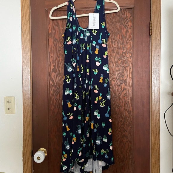 Latched Mama Dresses & Skirts - Latched Mama glowing green house nursing romper